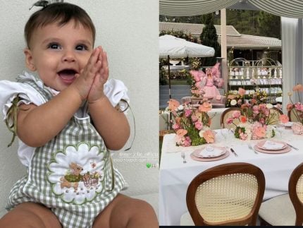 Decoradora revela bastidores da festa de 1 ano de Helena, filha de Neymar e Amanda Kimberlly