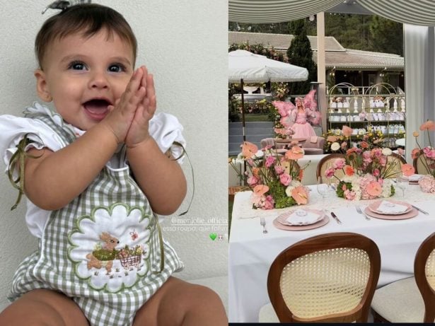 Decoradora revela bastidores da festa de 1 ano de Helena, filha de Neymar e Amanda Kimberlly