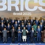 Foto reúne Lula e líderes do Brics no encerramento da cúpula no Rio