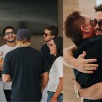 João Guilherme celebra Dia dos Pais ao lado de Leonardo e irmãos em Goiânia