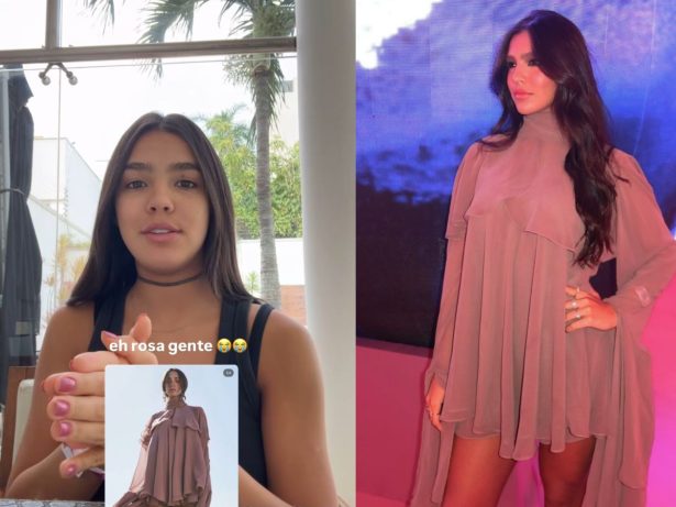 Duda Guerra esclarece polêmica sobre cor do vestido em festa de Virginia