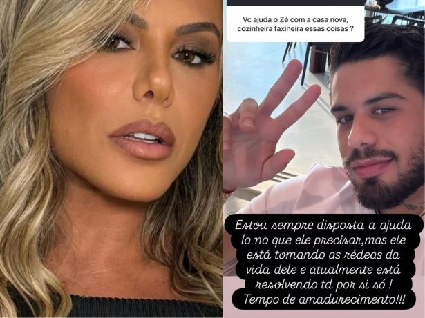 Zé Felipe assume rotina independente e passa por “tempo de amadurecimento”, diz Poliana Rocha
