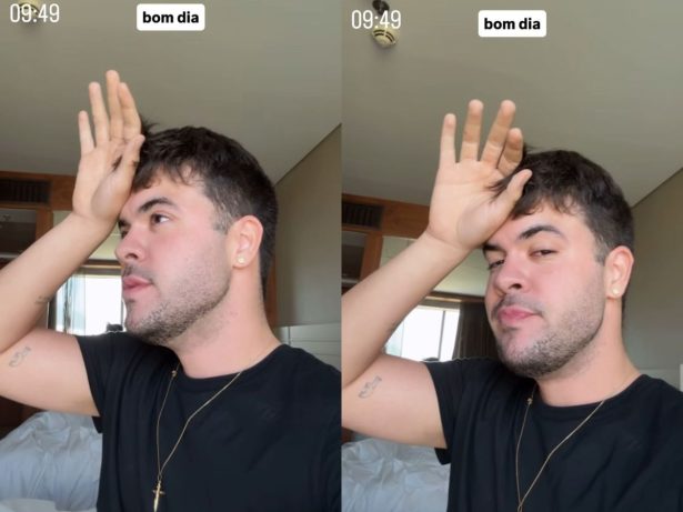 Álvaro comenta beijo com Lucas Leto após noitada com colegas do “Dança”