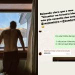 Antes de biscoitar, Lucas Lima pede opinião de amigas: “É biscoito ou mico?”