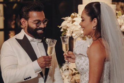 Pablo do Arrocha celebra união com casamento surpresa e festa cheia de famosos