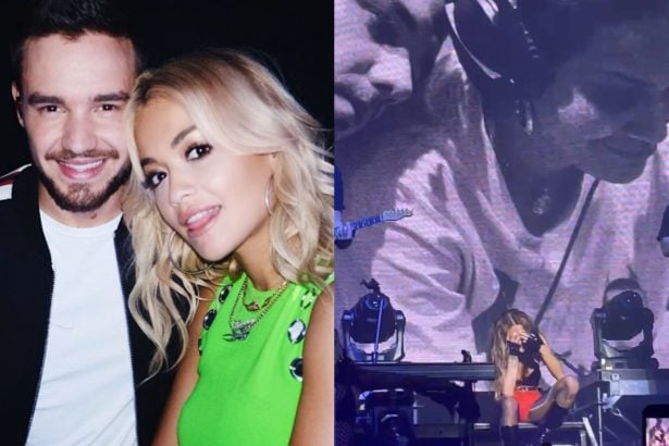 Rita Ora se emociona em show ao cantar música em parceria com Liam Payne