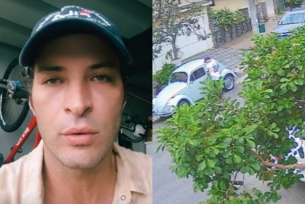 Leandro Lima tem Fusca 74 roubado em São Paulo e faz apelo nas redes sociais