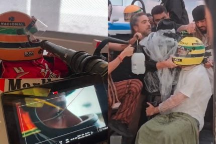 Bastidores de “Senna”: vídeo revela detalhes incríveis das cenas de corrida