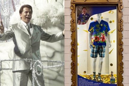 De terno do desfile à “look férias”: itens de Silvio Santos ganham exposição no SBT