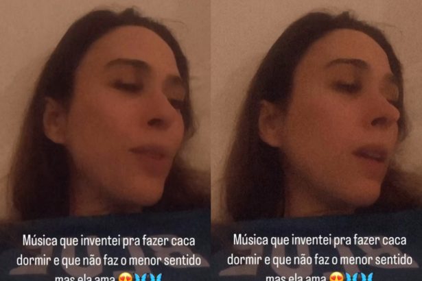 Tatá Werneck encanta a web ao mostrar música que compôs para a filha dormir