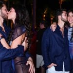 Entre beijos e mão boba: Bruna Marquezine e João Guilherme curtem pré-Réveillon em Alagoas