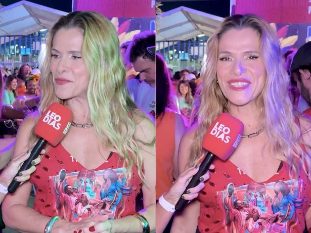 Ingrid Guimarães exalta Juliana Paes e Mestre Ciça na Sapucaí: “Emocionante”