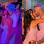 Inseparáveis! Neymar e Bruna Biancardi curtem agarradinhos em festa de Mavie