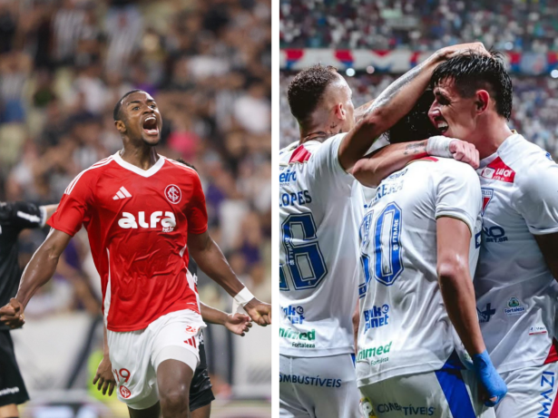 Vitórias de Internacional e Fortaleza enrolam briga contra o rebaixamento. Santos respira