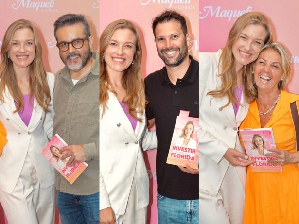 Gustavo Leão, Viviane Romanelli e mais: famosos em Orlando prestigiam lançamento do livro “Investir Flórida”