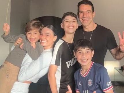 Casada com Buaiz, Isis Valverde diz que filho se dá super bem com filhos de Wanessa Camargo
