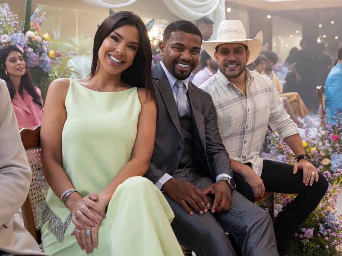  Ivy Moraes, Davi Brito e Caio Afiune - Foto: Globo/ Manoella Mello