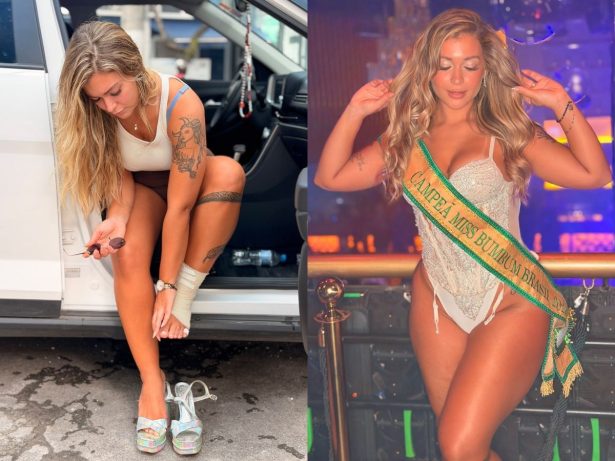 Nova Miss Bumbum acusa participantes de colocarem “pó de vidro” em sua sandália