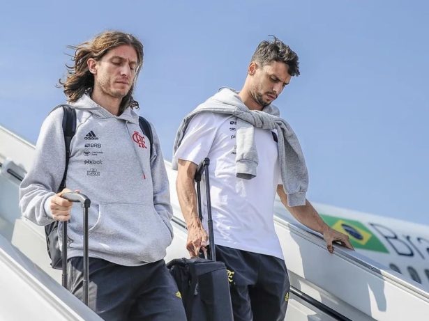 Efeito dominó no Ninho: Rodrigo Caio deixa comissão do Fla após saída de Filipe Luís