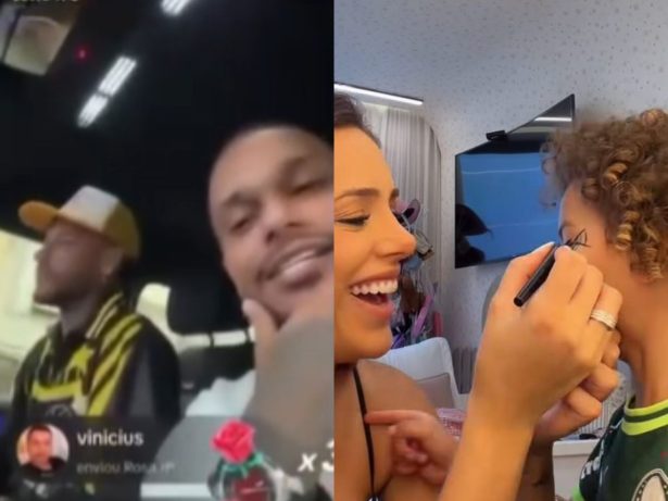 Neymar Jr. reclama em live após Biancardi vestir a filha, Mavie, com blusa do Palmeiras