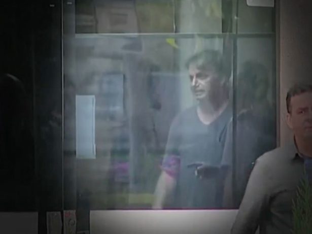 Imagens mostram Bolsonaro na PF após visita de Michelle; veja