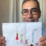 Pai coruja! César Tralli se derrete com mimo surpresa da filha: “Maiores presentes”