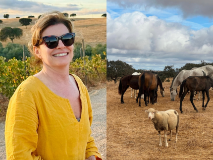 Com o fim de “Vale Tudo”, Debora Bloch curte merecidas férias em Portugal