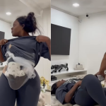 Tá nascendo! Jojo Todynho simula parto de bebê reborn e brinca com o namorado