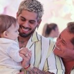 Mini Leonardo? Poliana aponta semelhança entre cantor e o filho de Zé Felipe e Virginia