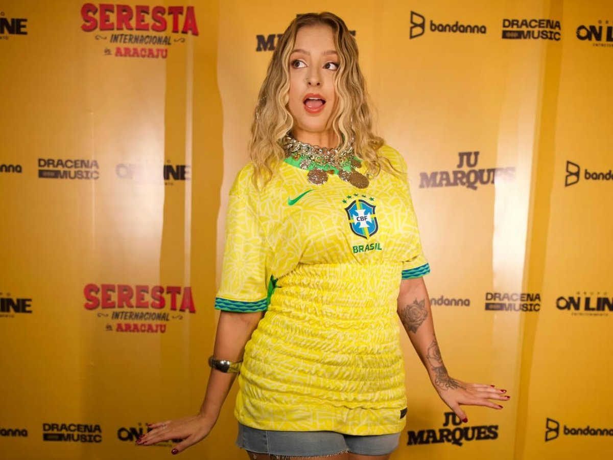 Foto: Reprodução/Instagram @jumarquescantora Foto: Reprodução/Instagram @jumarquescantora