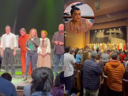 Peça “Chatô” encerra sessão com homenagem a Preta Gil