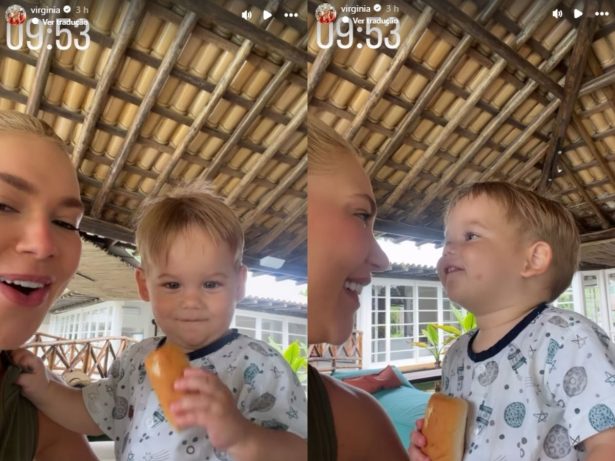 Virginia revela que José Leonardo começará a ir a escola ao lado das irmãs