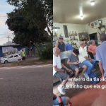 Parentes homenageiam idosa com cerveja e futebol em bar após sua morte