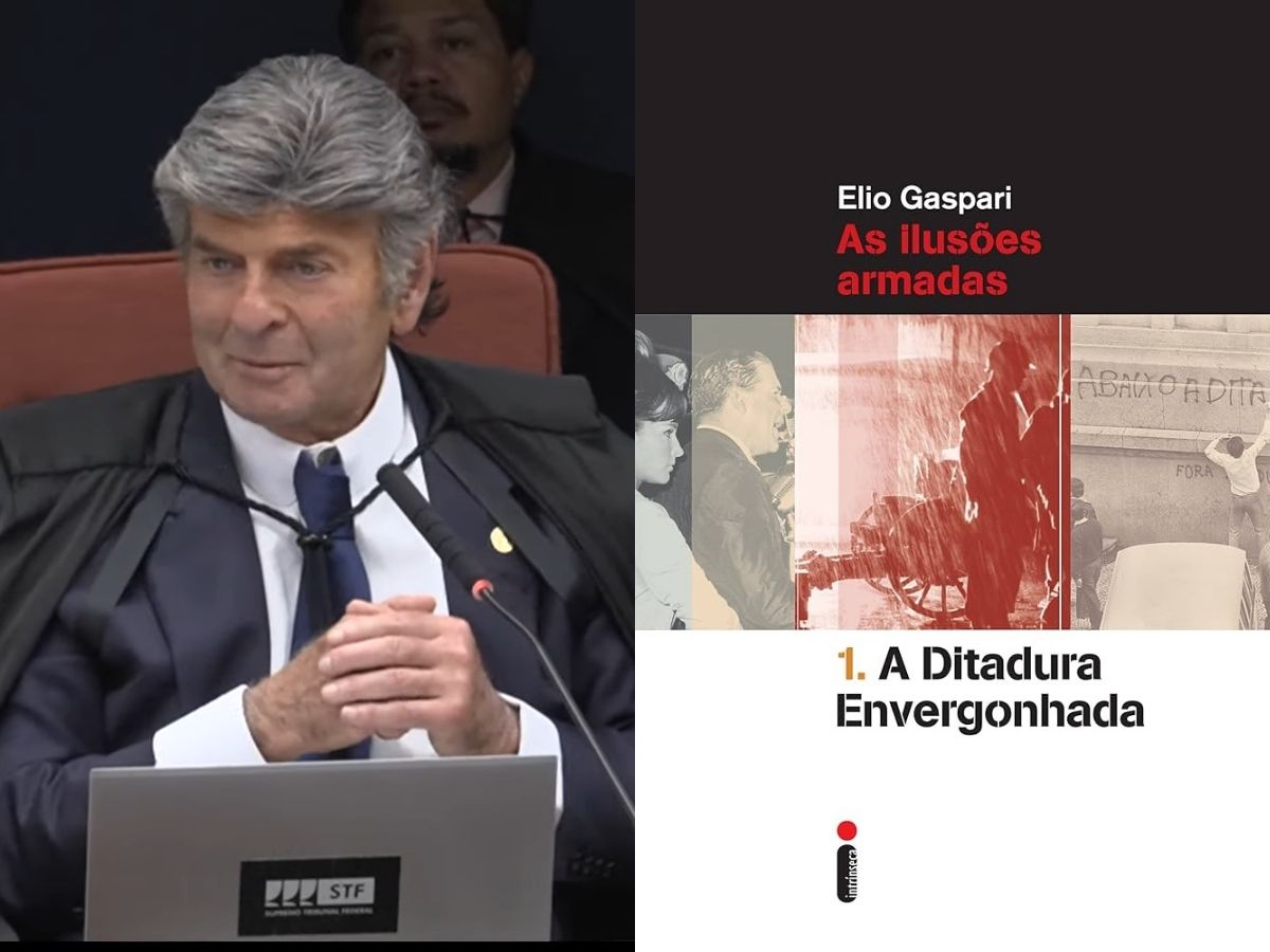 Reprodução: YouTube TV Justiça/Editora Intrínseca/Montagem Reprodução: YouTube TV Justiça/Editora Intrínseca/Montagem