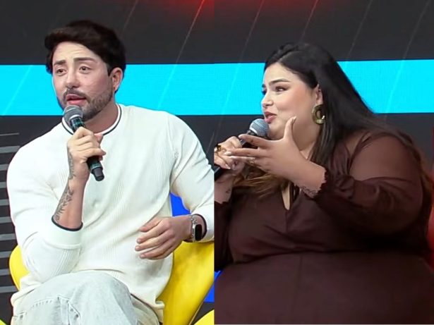 Rico bate-boca com influenciadora plus size no “Superpop”: “Nem cabe na cadeira”