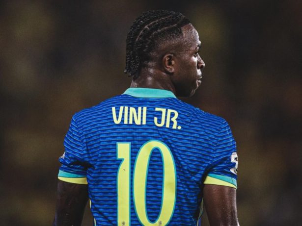 Vini Jr será poupado na próxima Data Fifa; Rodrygo e Éder Militão retornam à pré-lista