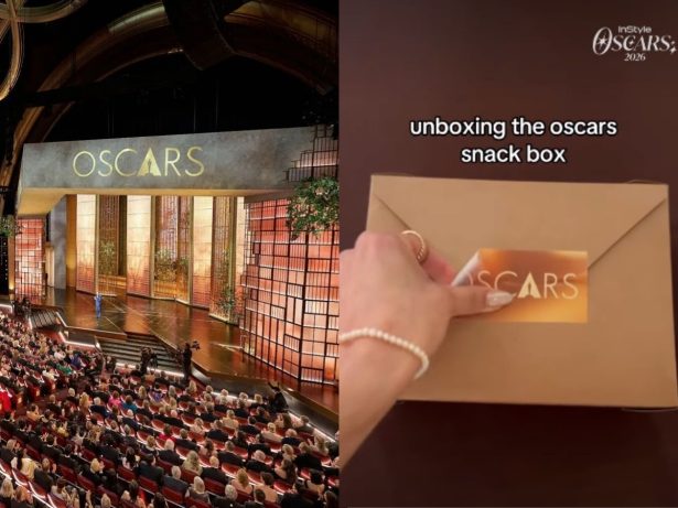 Do luxo ao lanche: caixa surpresa do Oscar com petiscos para os convidados viraliza