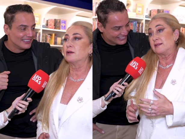Leo Dias marca presença no lançamento do livro de Christiane Monnerat e relembra histórias