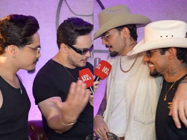 Encontro de gigantes: Luan Pereira, Jeninho e Kaique e Felipe celebram o projeto “Só Barui”