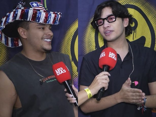 Kaká e Pedrinho celebram agenda cheia nos bastidores do Bumba Meu São João