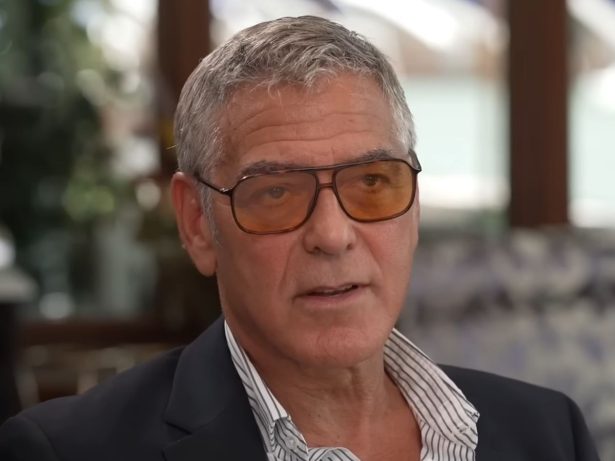 Poxa, George! Clooney diz que não fará mais cenas de beijo com mulheres no cinema