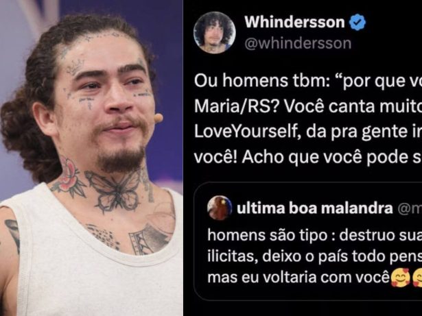 Whindersson revolta internautas ao listar supostos feitos pela carreira de Luísa Sonza