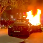 Após conquista da Champions, torcedores do PSG causam tumulto e incendeiam carro em Paris