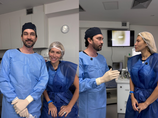 Médico explica complicação causada por lentes que levou esposa de Cristiano à cirurgia