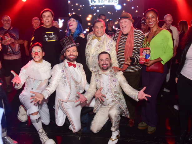Com presença de famosos, Reder Circus Abracadabra celebra 90 anos de Dedé Santana em sessão VIP