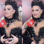 Viviane Araújo aponta disputa acirrada e elogia sambas do Salgueiro: “Muito feliz”