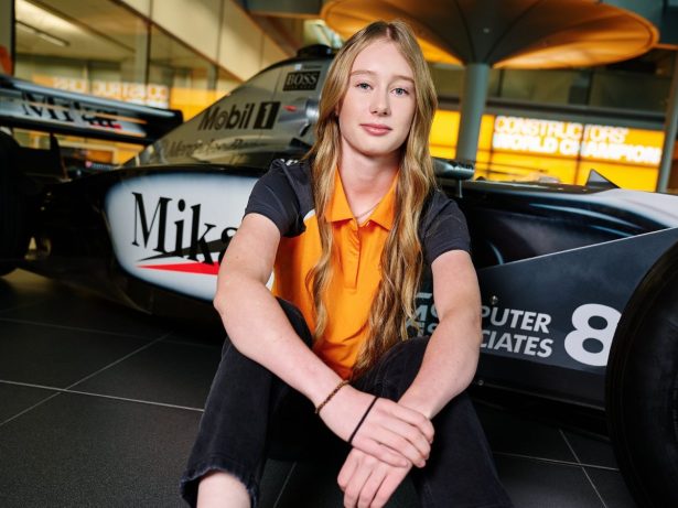 Fórmula 1: McLaren reforça academia e aposta em Ella Hakkinen para o futuro