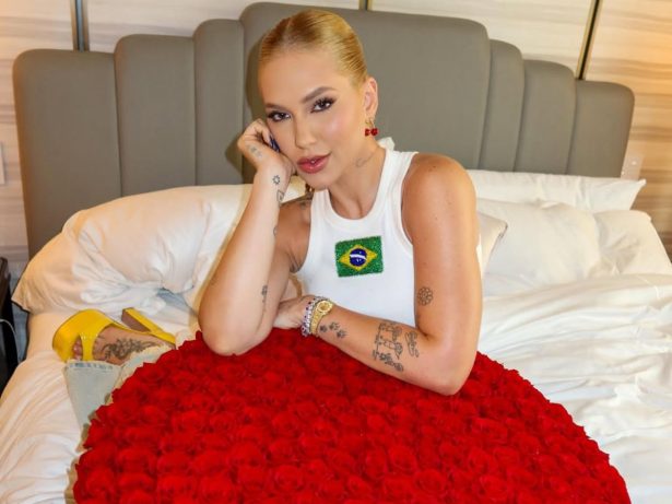 Virginia vê número de seguidores despencar após flores e comentário de Vini Jr.; veja quanto