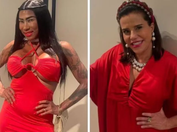 Narcisa e Inês Brasil descobrem detalhe em comum durante programa Lady Night