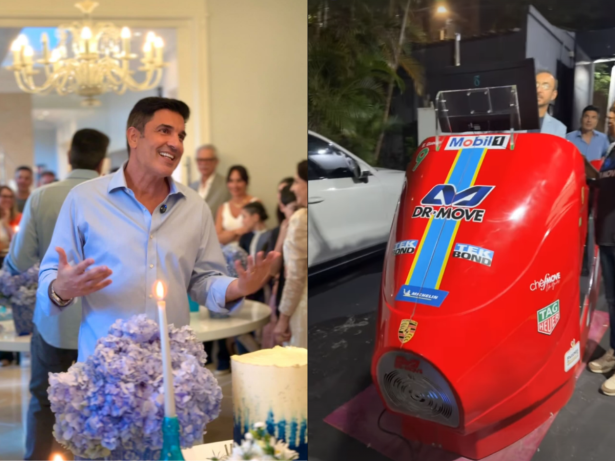 Edu Guedes ganha esteira de eletroestimulação desenvolvida pela NASA